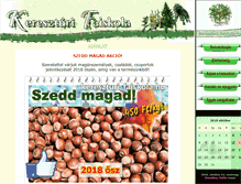 Tablet Screenshot of kereszturi-faiskola.hu